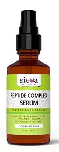 Sieva skincare peptide complex serum with hyaluronic ac…