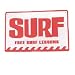 Seaweed Surf Co SF2 12X18 Aluminum Sign Free Surf Lessons