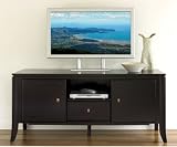 Brownstone Furniture Lisbon Espresso Plasma Console