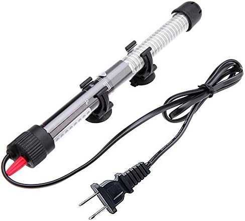 Bestgoo 300W Adjustable Submersible Aquarium Heater Intelligent Water Shortage Protection, Tank Heating Rods Heater with Built-In Smart Automatic Thermostat