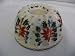 Polish Pottery Wiza Unikat SIGNED Christmas Poinsettia Large Bundt Cake Pan Baking Dish