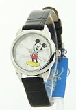 Mickey Mouse Croc-look noir sangle montre MCK659 des femmes de Disney