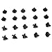 LOOYUAN 20PCS Nylon Bumper Fastener Rivet Clips Automotive Furniture Assembly Expansion Screws Kit Body Rivet Retainer Fastener Clips Replace Vlvo