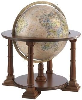 Mercatore Ocean Floor Globe in Antique Size: 37.5" H x 23.6" W x 23.6" D