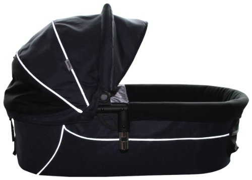 Kiddy Sport N Move Carry Cot, Dark Grey/Black