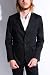 Howe – Men’s PJ Tech Cotton Suit Blazer (Paint it Black)