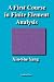 A First Course in Finite Element Analysis