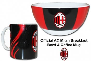 AC Milan Bowl & Mug Set AC Milan Bowl & Mug Set