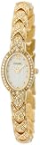 Pulsar Women's PEGC94 Crystal Accented Dress Gold-Tone Stainless Steel Watch