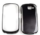 Samsung A187 Two Tones, Black and Metalic Gray Hard Case, Cover, Faceplate, ....