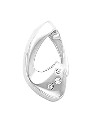 Platinum Diamond Pendant/Slide - 0.07 Ct. -- LIFETIME WARRANTY