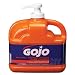 Gojo 0958-06 64-Ounce Hand Cleaner, Natural Orange
