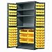 AKRO-MILS 102-AkroBin Combination Bin Cabinet - Gray