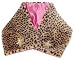 Girls Cheetah Print Shoulder Wrap Stole