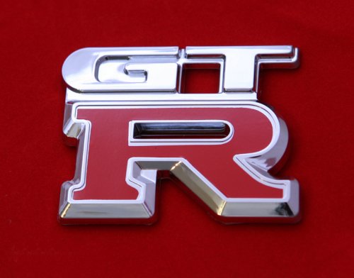 GTR Chrome Badge Emblem New