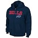 NFL Buffalo Bills Touchbck III Full Zip Jacket Adult Long Sleeved Fullzip Hooded Fleece, Traditional Navy, XX-Large