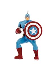Home: Hallmark Marvel Captain America Christmas Ornament - Hallmark Cards