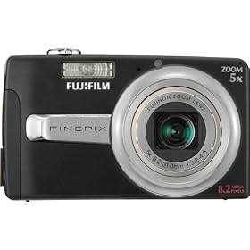 Fujifilm FinePix J50 Digital Camera - Black (8.2MP, 5x Optical Zoom) 2.7" LCD