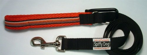 Red Stripe Air Dog Leash Lead Narrow