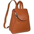 Piel Leather U-Zip Backpack