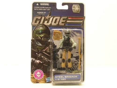  G.I. Joe 30th Anniversary 3 3/4 Inch Action Figure Steel Brigade G. I. Joe Trooper