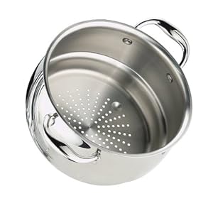 Tramontina Gourmet 4 Quart 18/10 Stainless Steel Steamer Insert