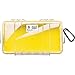 Waterproof Case | Pelican 1060 Micro Case - for iPhone, cell phone, GoPro, camera, and more (Yellow/Clear)