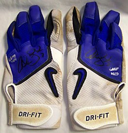 Alex Gordon Autographed / Signed Kansas City Royals Baseball Batting Gloves