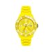 Ice Watch - SI.YW.S.S.09 - Montre Femme - Quartz Analogique - Cadran Jaune - Bracelet Silicone Jaune - Petit Mod�le