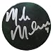 Mike Modano Autographed Hockey Puck, Dallas Stars, Detroit Red Wings, Proof Photo