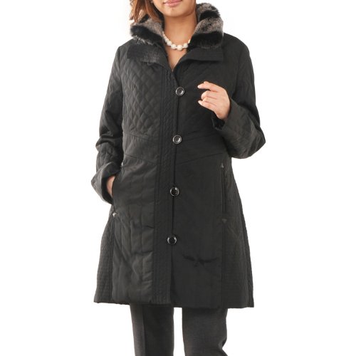 キルティング コート チキャンラム ライナー レッキス 衿付き (No 01000209 z ) 11号 [ L ] ブラック [ ブラック 【黒色】]〔エースタイル〕 Aastyle