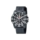 Luminox Men's 3081 Polyurethane Swiss Quartz Watch with Black Dial