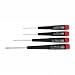 Wiha 26194 Screwdriver Set, Phillips With Precision Handles, 4 Piece