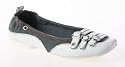 Young Spirit, Damen Ballerina, weiss / blau, RENO Art. 78868