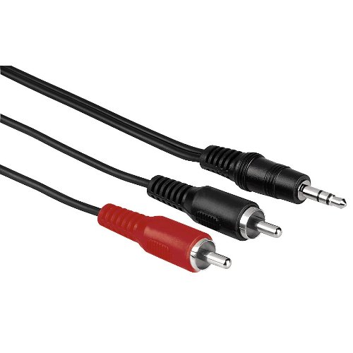 Hama Audio-Kabel (2 Cinch-Stecker, 3,5mm Klinken-Stecker, 2m) [Amazon Frustfreie Verpackun Preisvergleich