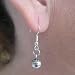 Sterling SIlver Volleyball Earrings