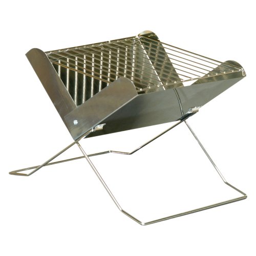 Camp 4 Mini-Space Holzkohlegrill Edelstahl, 33 x 31 x 8 Preisvergleich