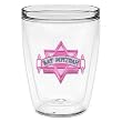 Bat Mitzvah Star of David 16 oz Insulated Beverage Tumbler, Clear