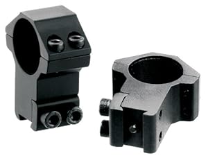 AccuShot Premium Hi-Profile Airgun .22 Ring for 1-Inch Scope