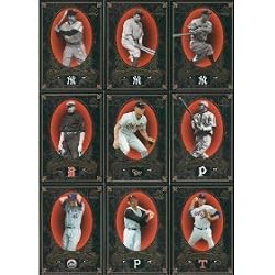 2007 SP Legendary Cuts Baseball Complete Mint 100 Card Basic Set made by Upper Deck. Absolutely Loaded with Stars and Hall of Famers Including Babe Ruth, Cal Ripken, Joe DiMaggio, Cy Young, Reggie Jackson, Killebrew, Honus Wagner, Johnny Bench, Puckett, Lou Gehrig, Nolan Ryan, Musial, Gwynn, Schmidt, Phil Rizzuto, Tom Seaver, Pee Wee Reese, Campanella, Roberto Clemente, Yogi Berra, Thurman Munson and Many More!!