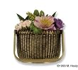 Nantucket Basket Door Knocker Brass