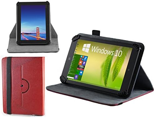 MiTAB Red Faux Leather Case Cover For The Blackberry Playbook 64 GB As Sold in Currys/ PC World