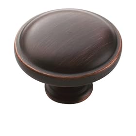 Amerock BP53015-ORB Allison Button Knob 1-1 4-Inch Diameter, Oil Rubbed Bronze by Amerock