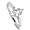 Sterling Silver Ring Marquise Cut Cubic Zirconia CZ Solitaire Ring 1ct - Women's Engagement Wedding Ring Size 4