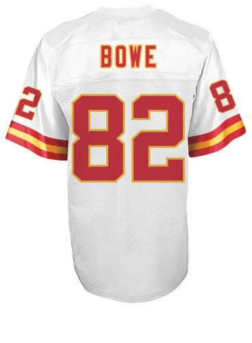 Kansas City Chiefs #82 Bowe White Jerseys Authentic Football Jersey Size 48-56 (Please Select the Size When You Order, Can Do Drop Shipping)