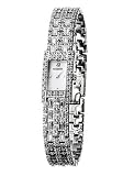 Wittnauer 10L06 Crystal White Mother-of-Pearl Dial Stainless Steel and Swarovski Crystals Women's Watch