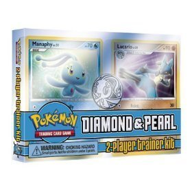 Toys: Pokemon Trading Card Game Diamond & Pearl Trainers Kit 2 player Starter Deck Set