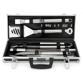 Mr. BBQ 18 piece tool set with case by Mr. Bar-B-Q