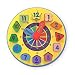 Melissa & Doug Wooden Shape Sorting Clock