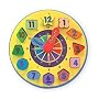 Melissa & Doug Wooden Shape Sorting Clock